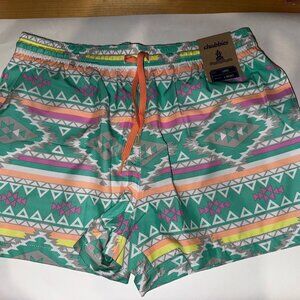 Chubbies Men's Classic Swim Trunks 4" - The En Fuegos - Large